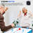 Raychee 48in Air Hockey Game Table With Stronger Motor, Digital Led Scoreboard