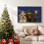 «Christmas Labradors, Three Kings», reproduction d'art sur toile-12151482-12151484