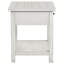 Ensemble de table basse 2 pièces et 1 tiroir Castleton White-129461540