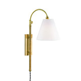 Curves No.1 Plug-in Sconce by Mark D. Sikes