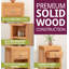 Hatcher Solid Wood Bathroom Cabinet