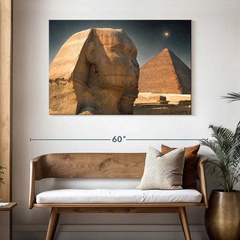 Adella Sphinx, 32" H x 48" W