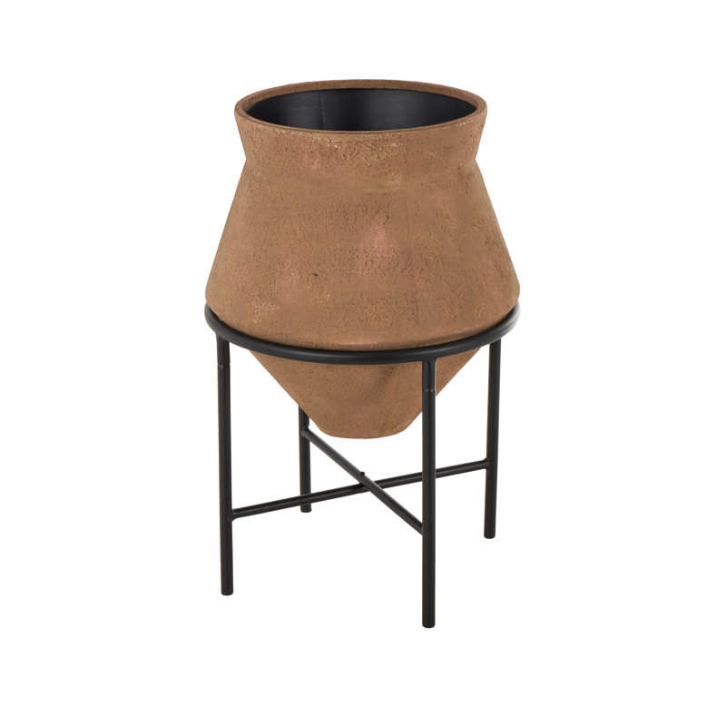 Grand vase décoratif Cole and Grey, H 24,55 po x l 15,75 po x P 15,75 po