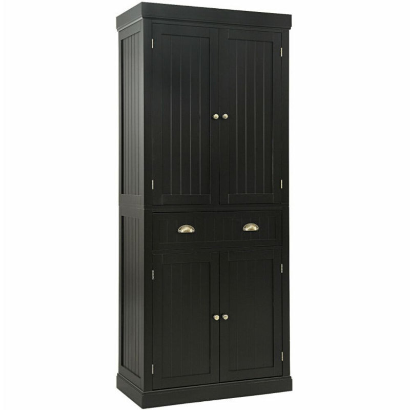 Tazaria Accent Cabinet, Dark Brown