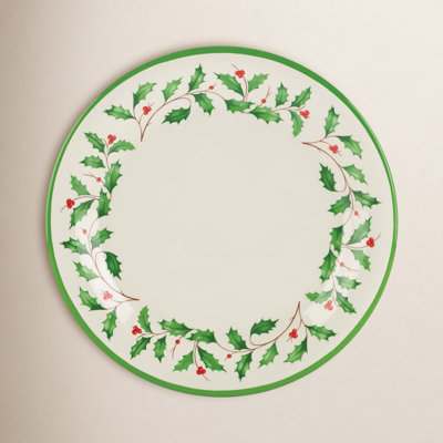 Holiday Melamine 11" Dinner Plate