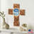 Plants & Flowers Wall Decor on Solid Wood