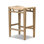 Norma Stool with Solid Wood Frame