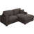 Polyester gris foncé