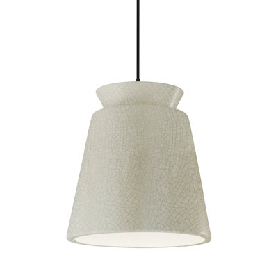 Luminaire suspendu conique à 1 lumière Logan
