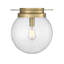 Torreys 1 Light Flush Mount-189720555-189720550