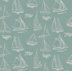Teal Sailboats; 0435-54