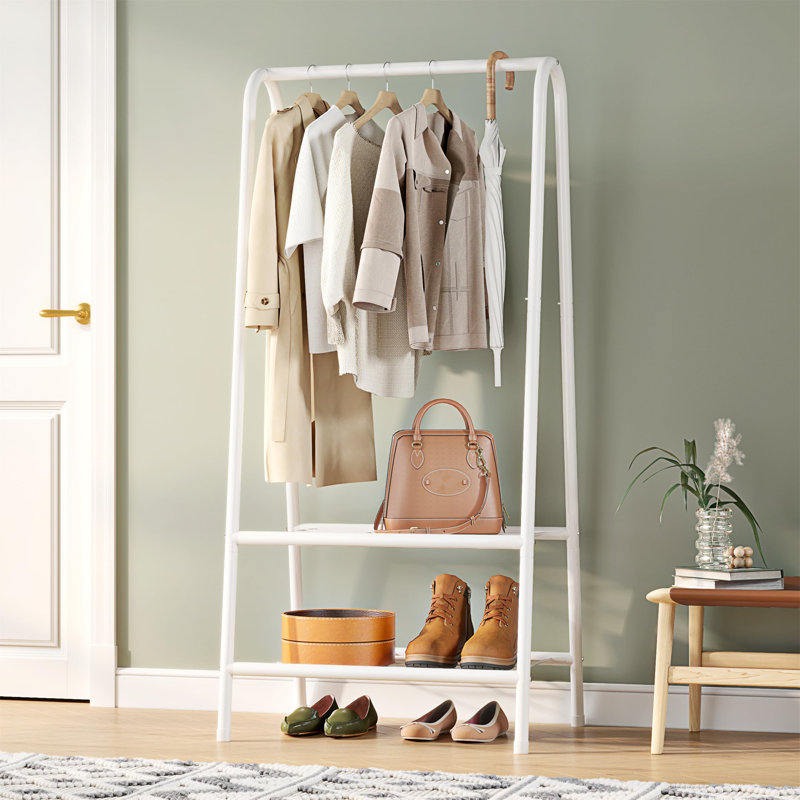 Alarik 62cm Clothing Rack, White