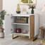 Armoire de rangement avec 2 portes