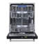 KOSTCH 24 Inch Top Control Built-in Dishwasher with Third Rack, 15 Place Settings Energy Star Certified, 45-dBA, Black-118475037