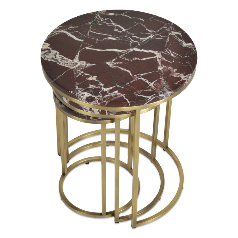 Table gigogne Alexy Rosso Levanto