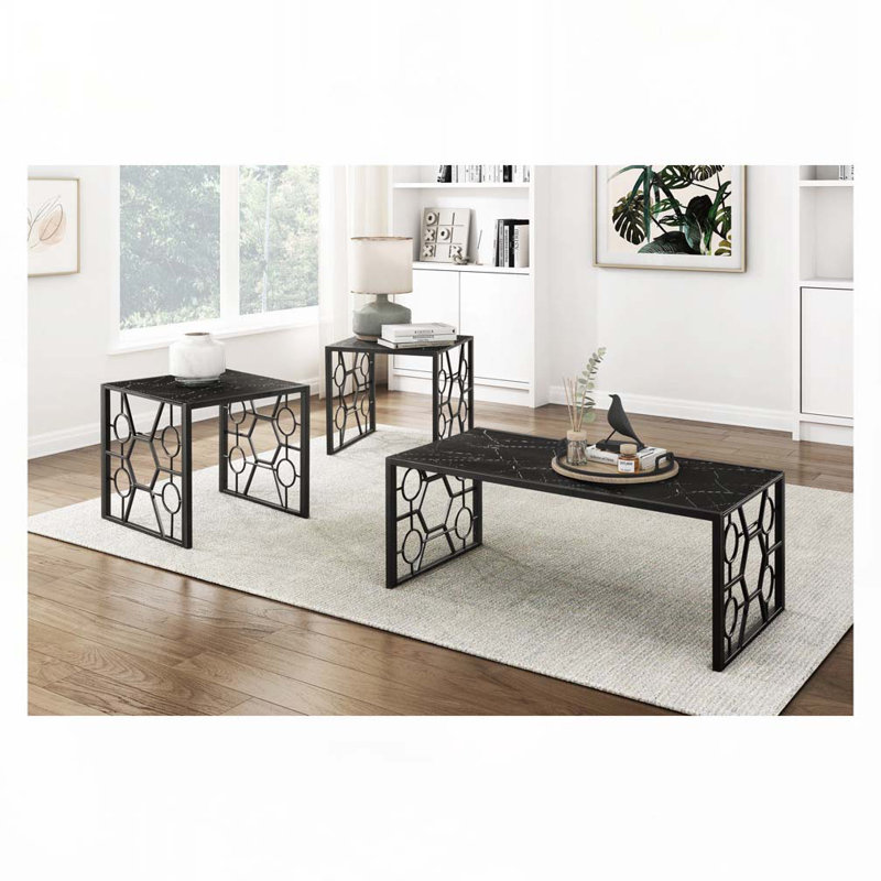 Ensemble de tables basses Marble