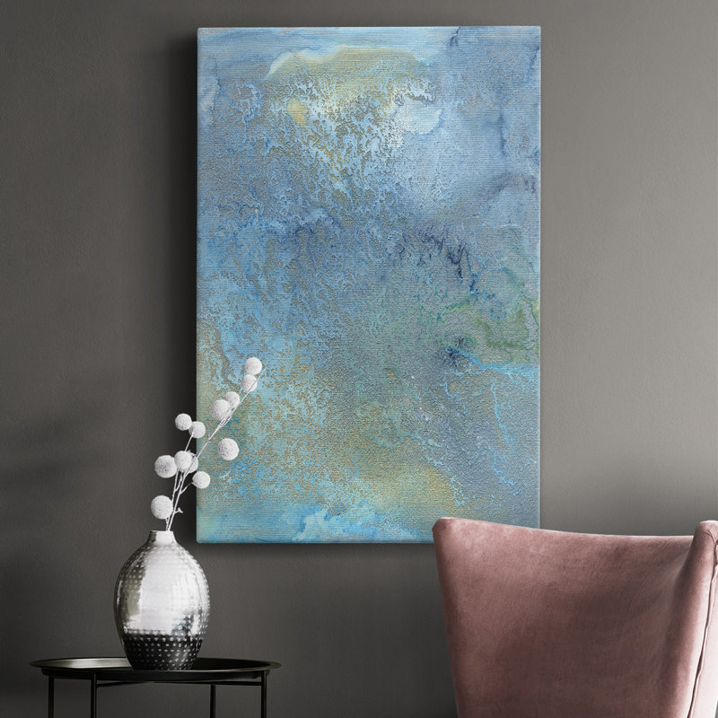 Proximité IV - peinture sur toile tendue, H 60 po x l 40 po x P 1,5 po