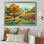 «Autumn Beauty Mountain Serenity», reproduction d'art sur toile I