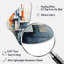 Art mural abstrait coloré Mid Mid Century Abstract Architectures I - forme Boomerang abstraite-110463228