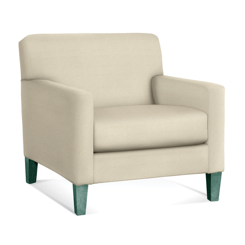 Tampa Armchair, Ivory Crypton Performance; 0886-91, Havana