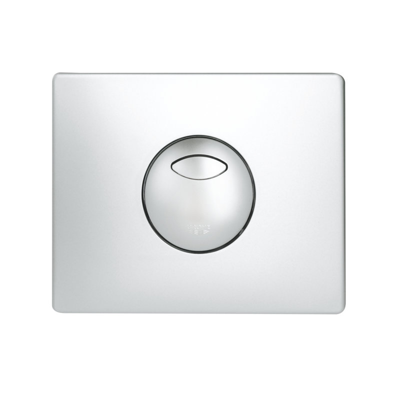 Skate Surf Wall Plate for AV1, Matte Chrome