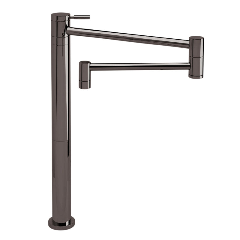 Contemporary Counter Mounted Potfiller, Caribbean Bronze