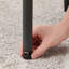 Ensemble de table de bar avec 2 tabourets souples en polyuréthane, conception peu encombrante-130147583