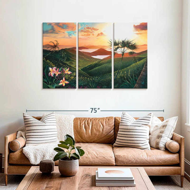 Alvord Enchanted Isle, 36" H x 57" W