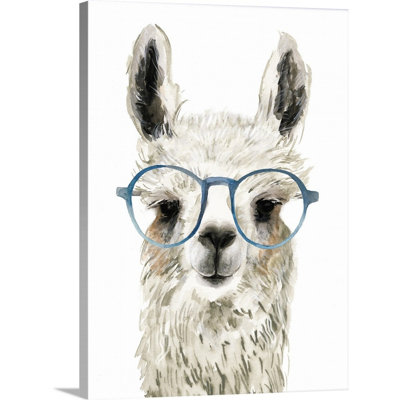 Novogratz «Calcating Llama I», reproduction d'art encadrée