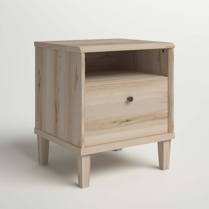 Harrison 1 - Drawer Nightstand, Pacific Maple