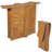 De Luca Folding Teak Bar Table