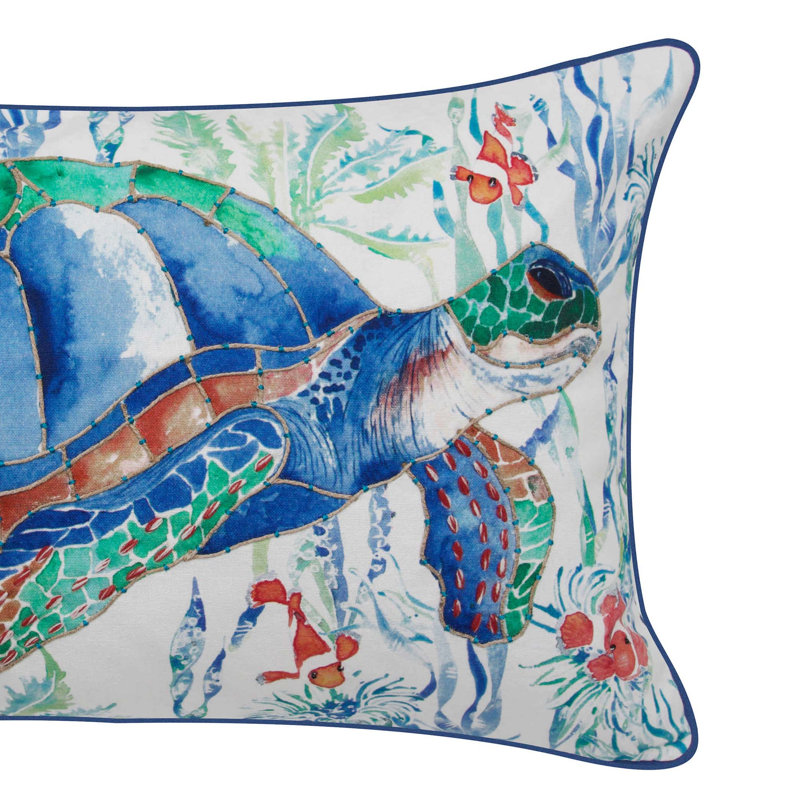 C&F Home Nautical Turtle Pillow - Thumbnail 5