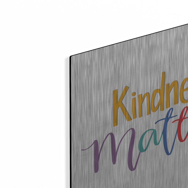 «Kindness Matters» par Lisa Larson, H 12 po x l 12 po