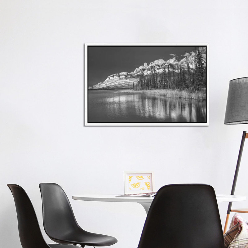 Miette Range and Talbot Lake, Jasper National Park, Alberta, Canada 1 Piece Wall Art on Canvas, 101.6 cm H x 66.04 cm W