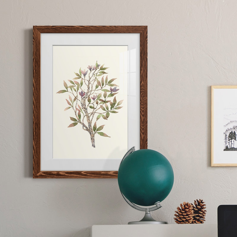 «Twig Study II», impression encadrée, Cadre en érable, H 44 po x l 31 po x P 1 po