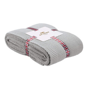 Knitted Throw Blanket