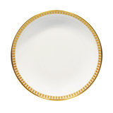 Plumes Porcelain Soup Plate