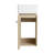 Kirstyleigh 12'' Single Floating Small Bathroom Vanity with Ceramic Top-662588714