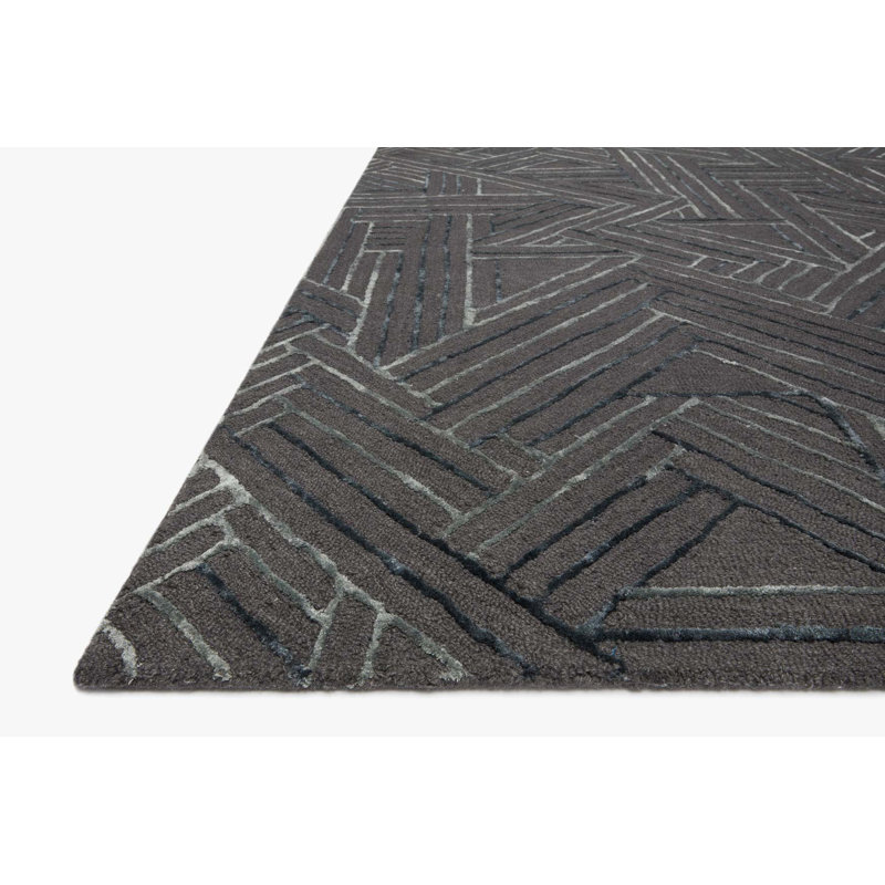 Dellon Geometric Indoor Rug, Gray