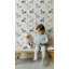 Décoration murale amovible pour fond de chambre d'enfant, fond blanc-1241995317