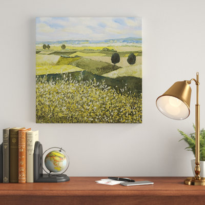 «Green Hills», peinture sur toile