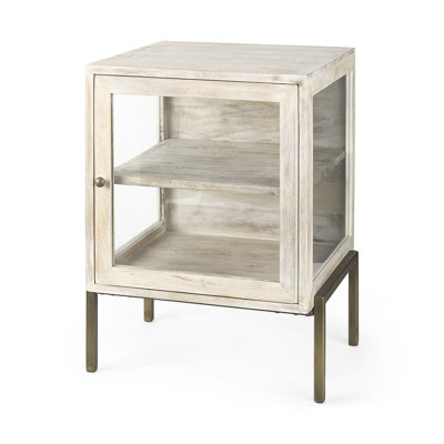 Table de chevet en bois massif Warner