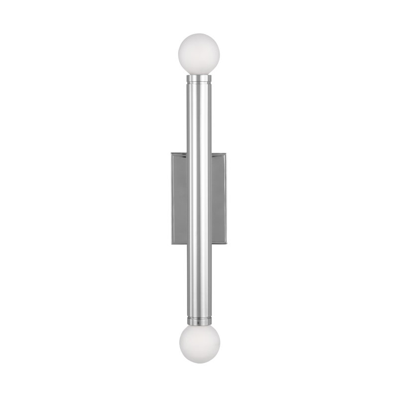 Applique murale à intensité variable 2 lumières 19,75 po Avron, Bronze brillant, H 11,75 po x l 2,75 po x P 3,13 po