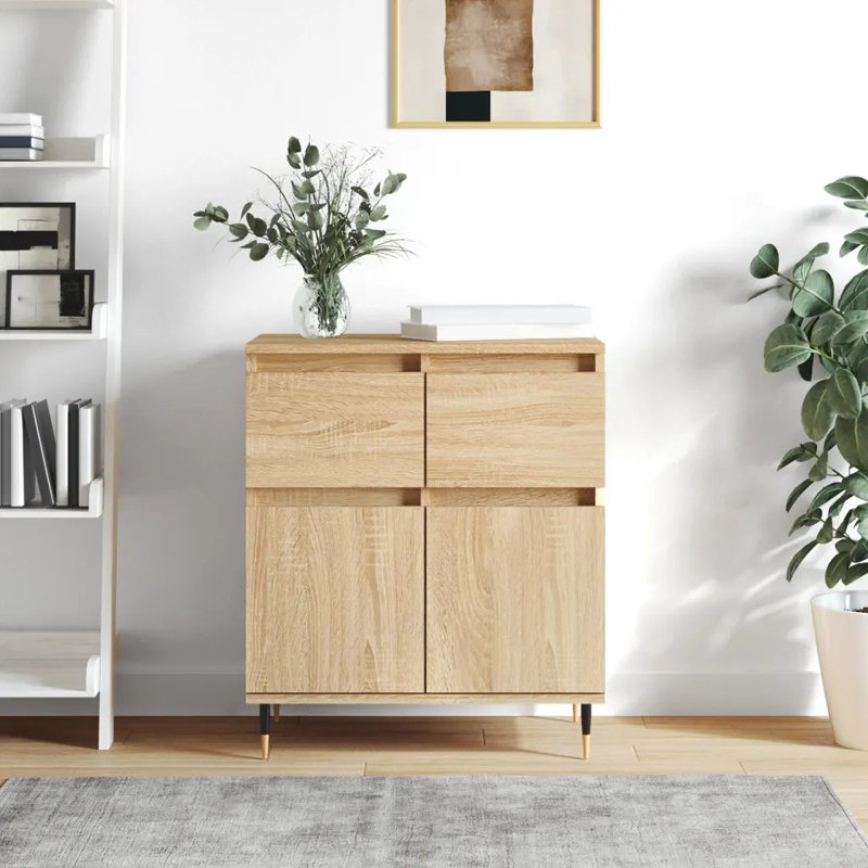 Willmot 2 - Door Rectangle Accent Cabinet, Sonoma/Oak