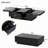High Gloss Coffee Table With 2 Large Hidden Storage Compartment-114232851