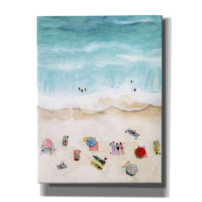 Rosecliff Heights «Beach Week I» par Grace Popp, H 16 po x l 12 po x P 0,75 po