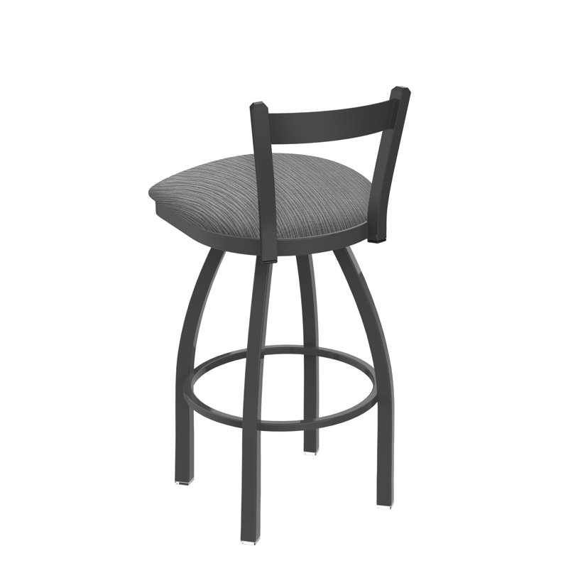 Tabouret de bar 821 Catalina, Alpin graphique, Étain, Tabouret de bar (assise de 30 po de hauteur)