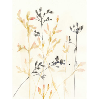 Aquarelle de fleurs d'automne