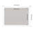 Amanti Art No Cork Wall Plastic Bulletin Board-94570236