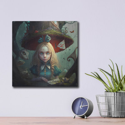 'Alice Green Bow' by The Golden Valley Metal Wal Art